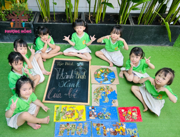 Tạo Hình : Hành Tinh Xanh Của Bé